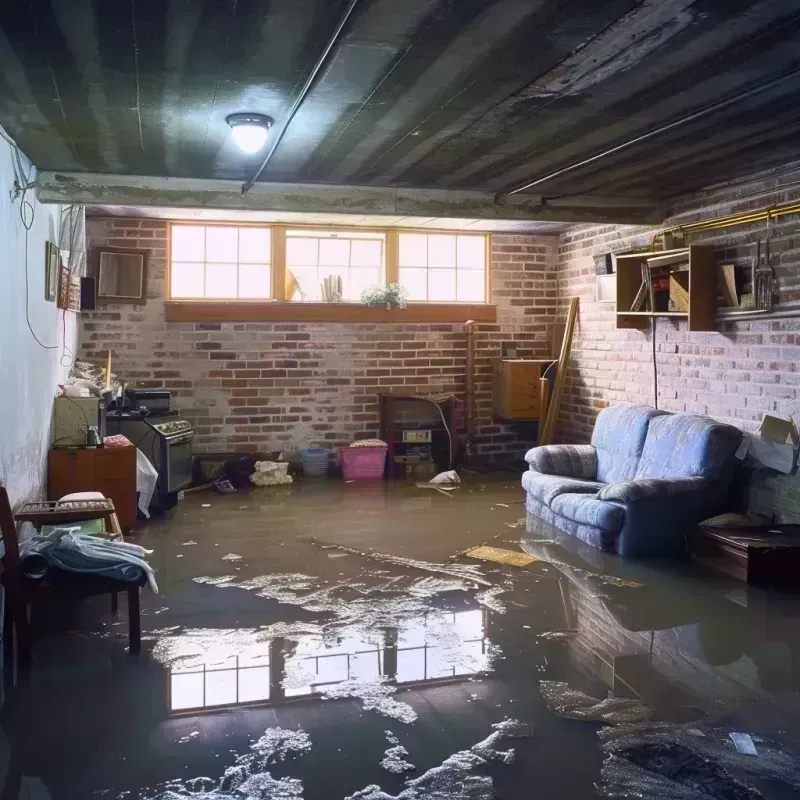 Flooded Basement Cleanup in Wilburton, OK